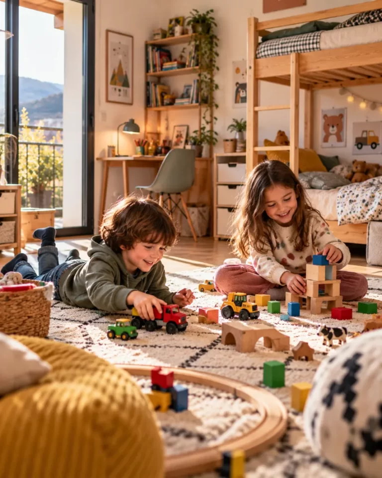 Sofá de 2 plazas bien integrado en una vivienda real