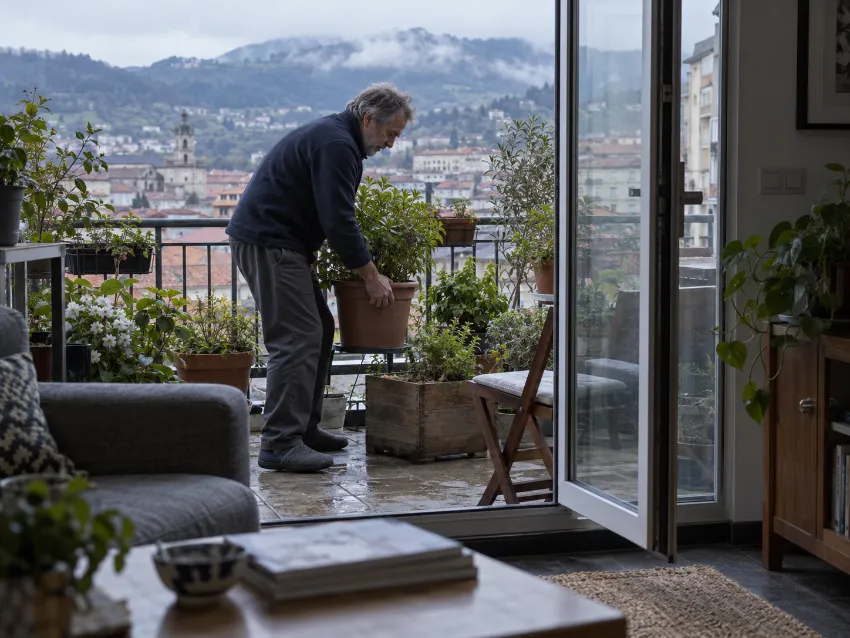 Sillón relax bien integrado en una vivienda real